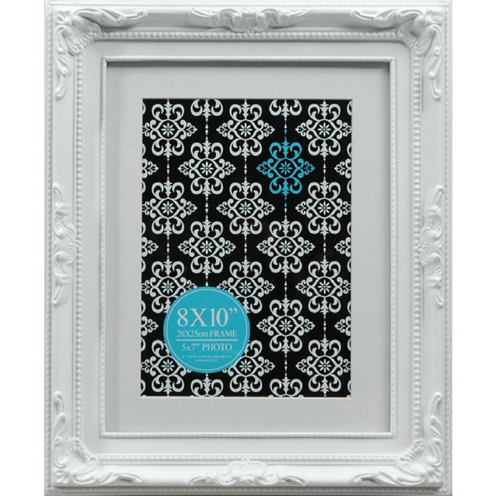 Emporium Frame 8 x 10" with 5 x 7" Opening White Officeworks