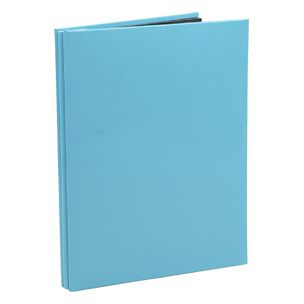 NCL 20 White Page Refillable Self-Adhesive Photo Album Blue
