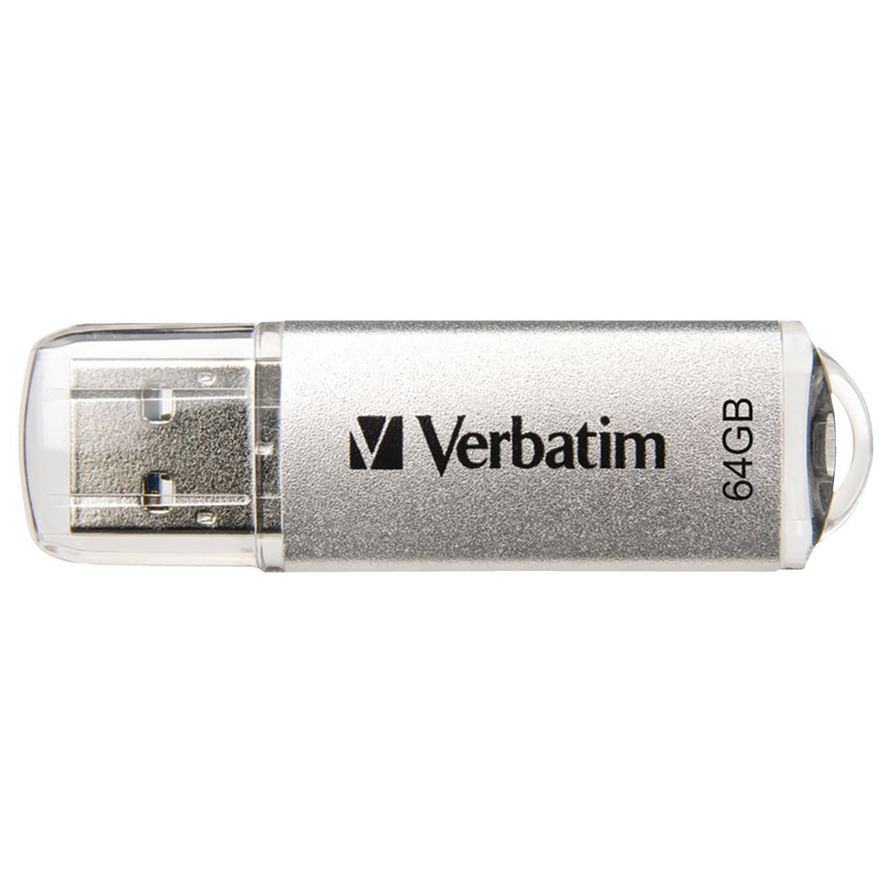 Verbatim Store n Go USB 3.0 Flash Drive 64GB Platinum