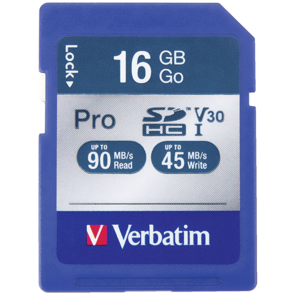 Verbatim Pro SDHC Card 16GB