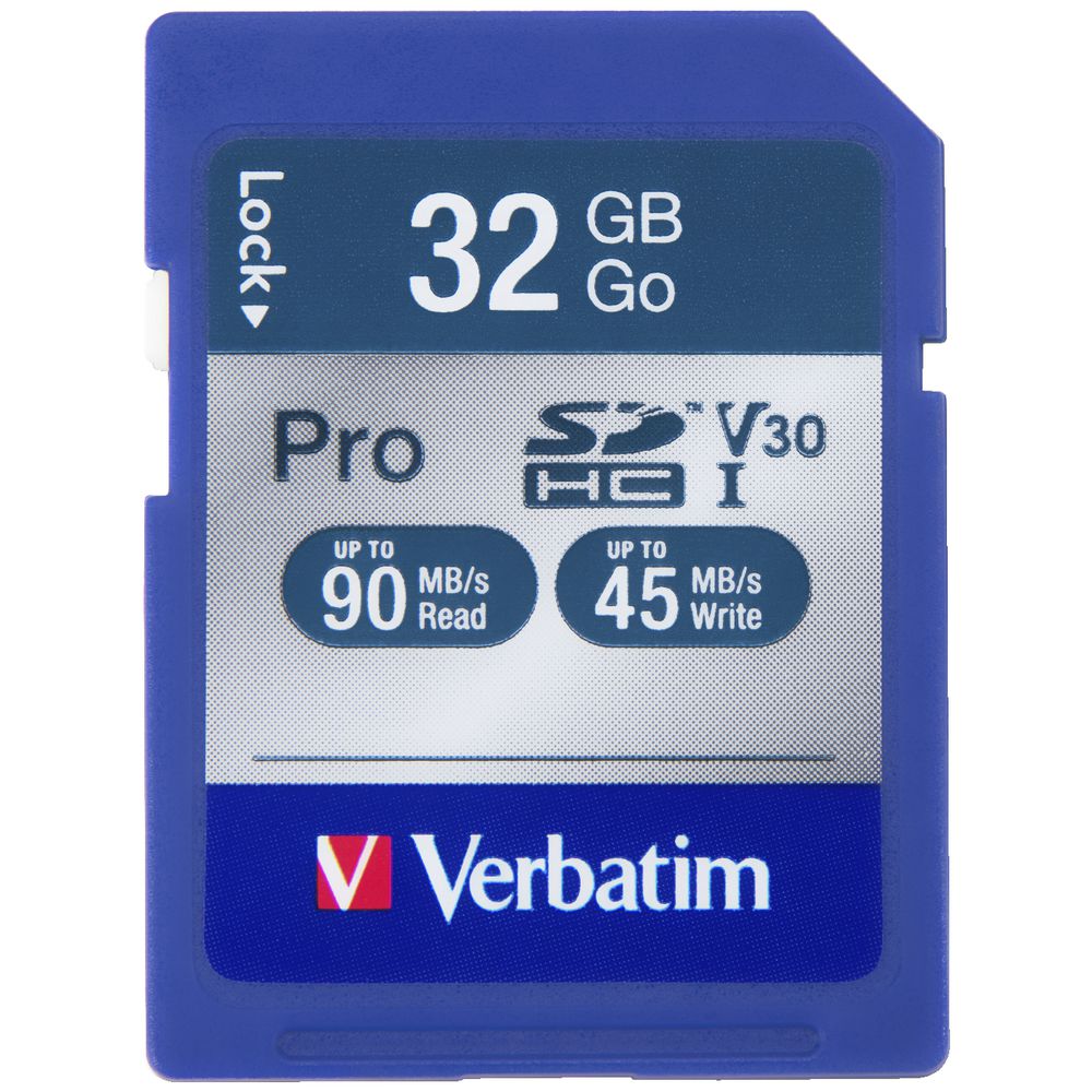 Verbatim Pro SDHC Card 32GB