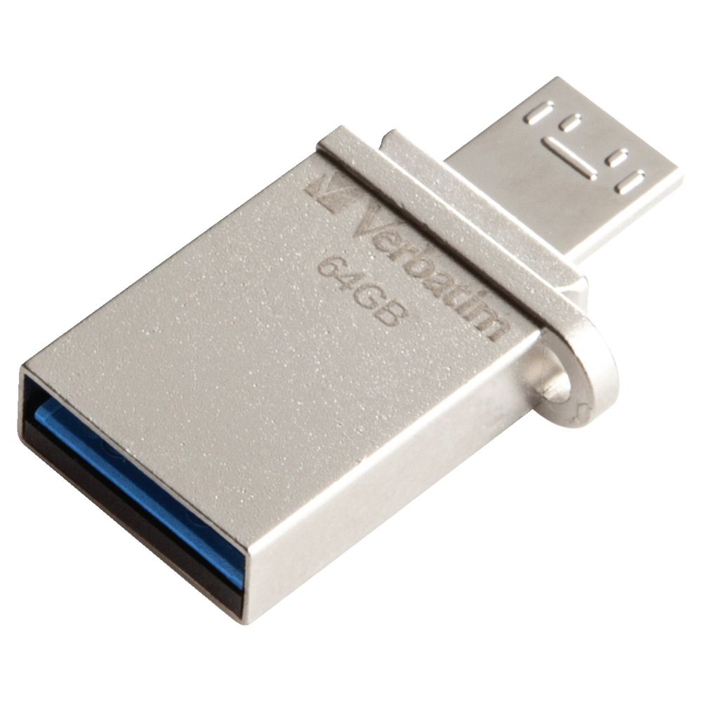 Verbatim 64GB Store N Go USB3.0/Micro USB Flash Drive