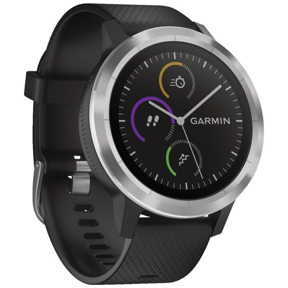 Garmin Vivoactive 3 Smart Watch Silicone Black