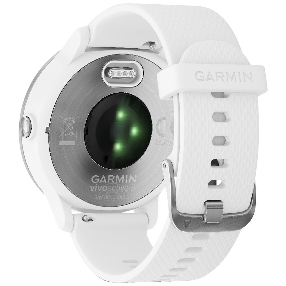 Garmin Vivoactive 3 Smart Watch Silicone White