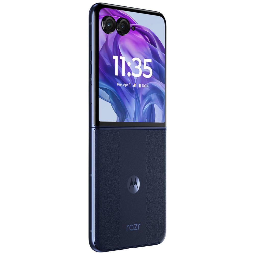 Razr 50 Ultra グローバル版 12/512 MidnightBlue motorola razr 50 ultra 5G 512GB - Midnight Blue | Harvey Norman