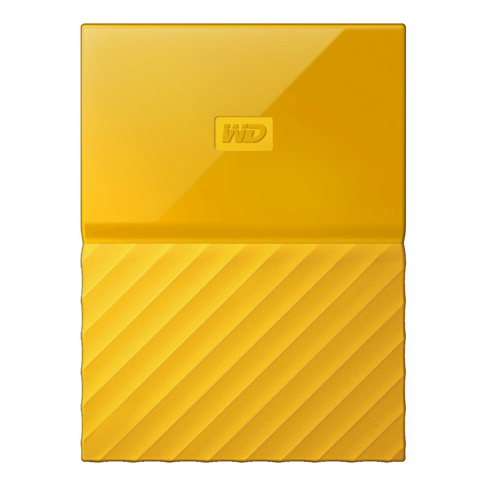 WD 1TB My Passport Portable Hard Drive Yellow