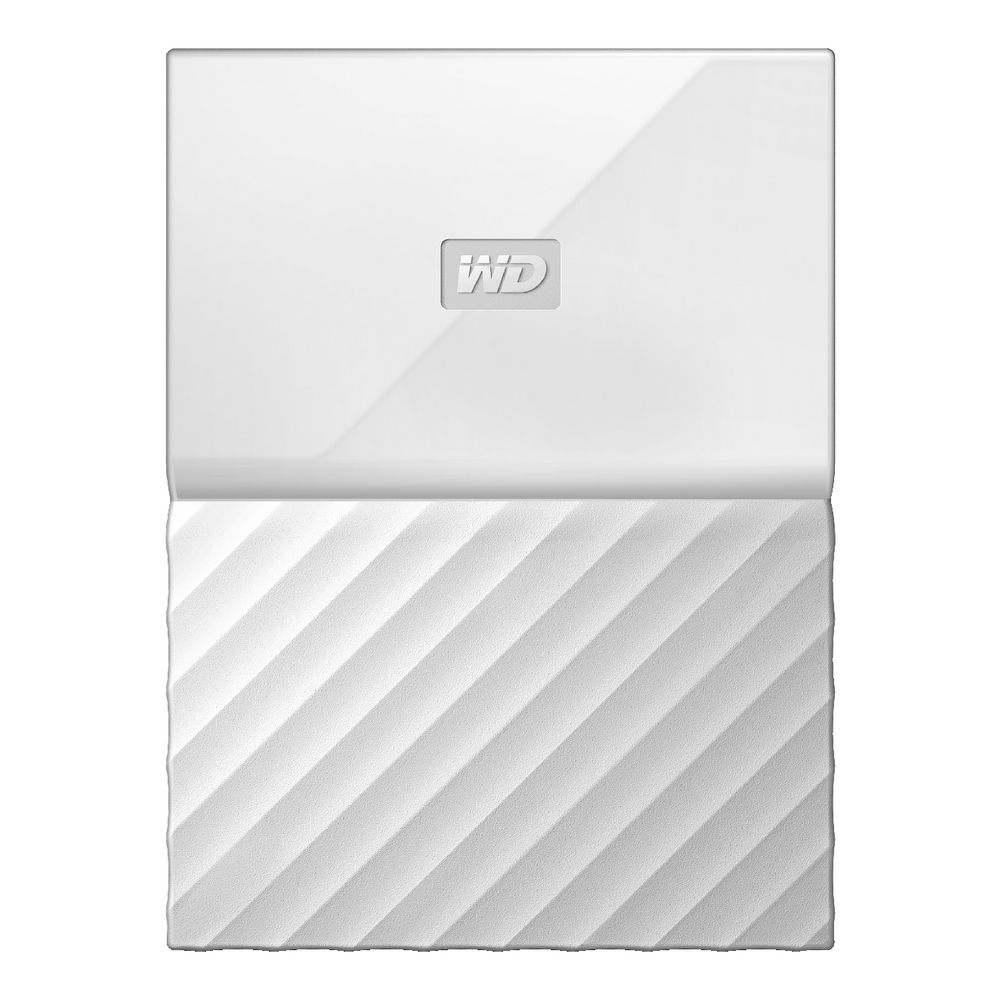 WD 2TB My Passport Portable Hard Drive White