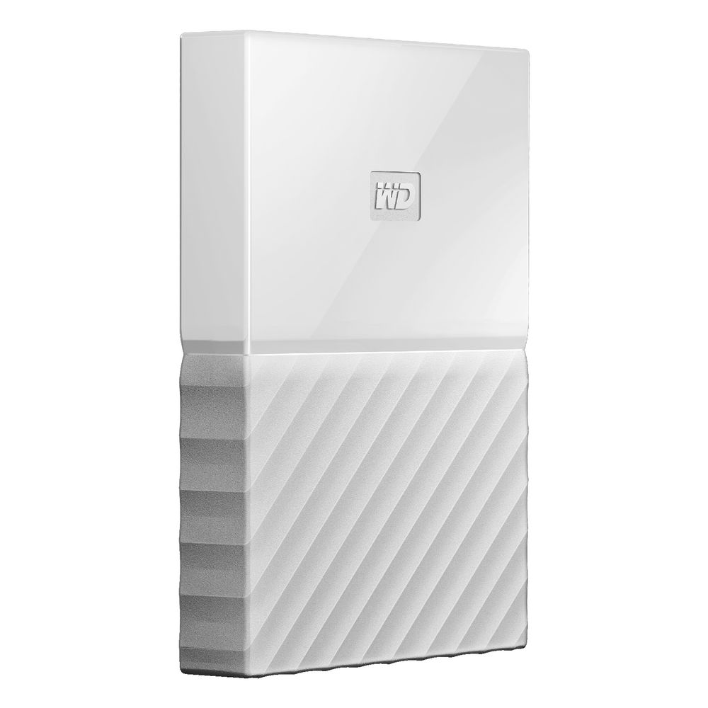 WD 2TB My Passport Portable Hard Drive White
