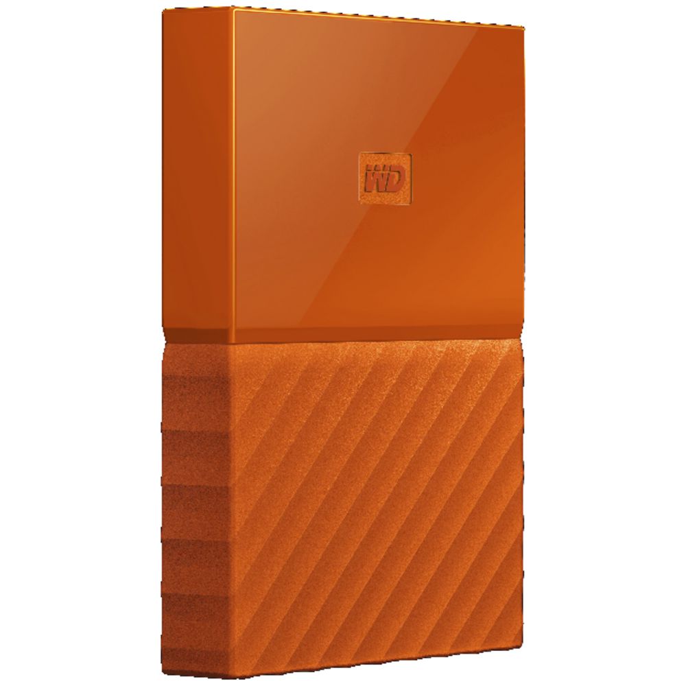 WD 4TB My Passport Portable Hard Drive Orange