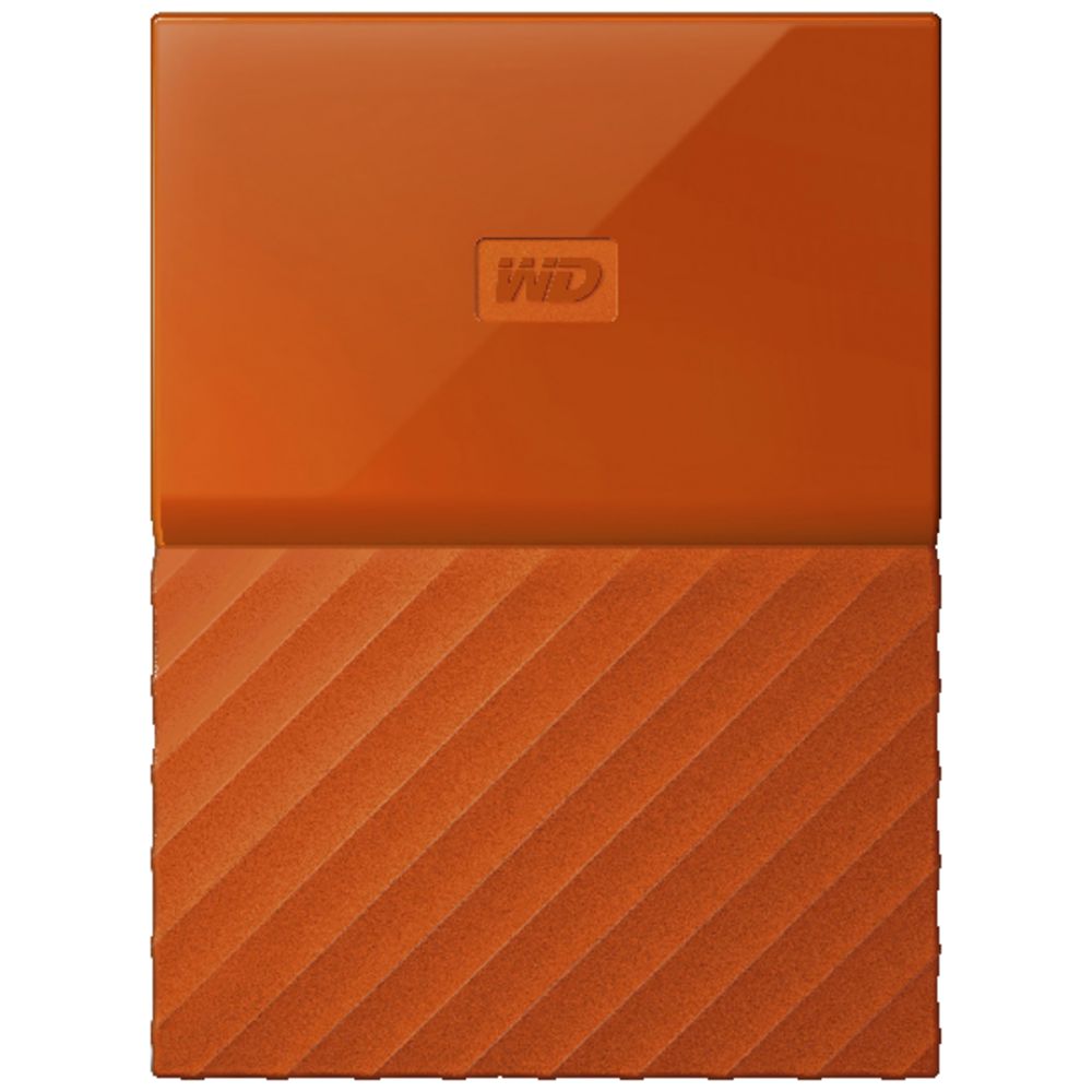 WD 4TB My Passport Portable Hard Drive Orange