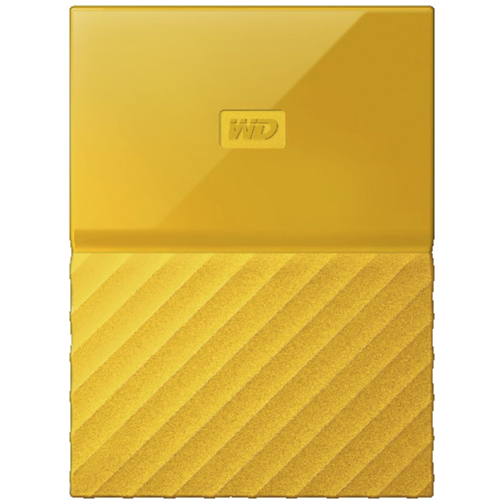 WD 4TB My Passport Portable Hard Drive Yellow