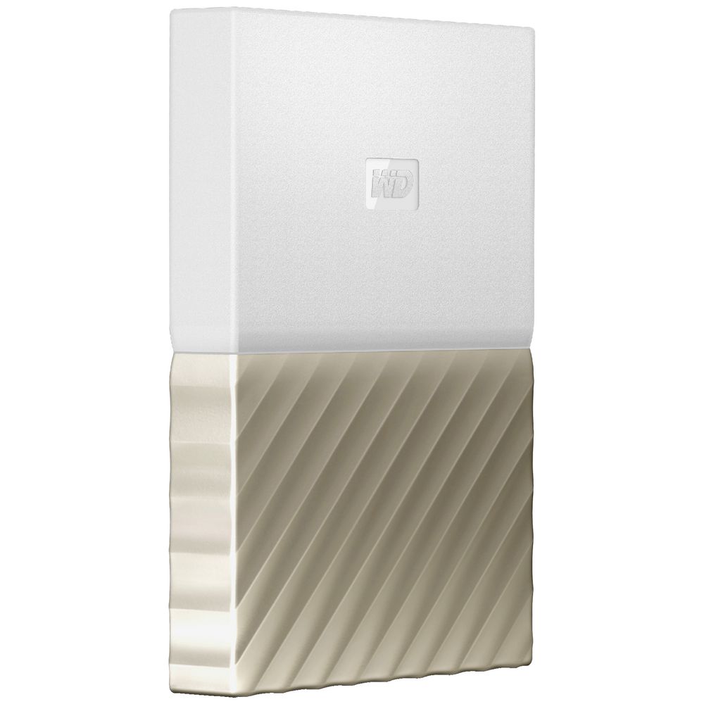 WD 1TB My Passport Ultra Hard Drive White/Gold