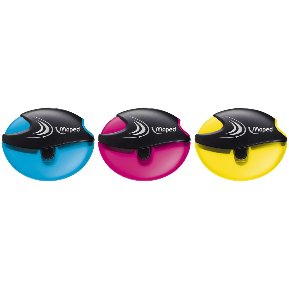 Maped 1 Hole Pencil Sharpener Assorted