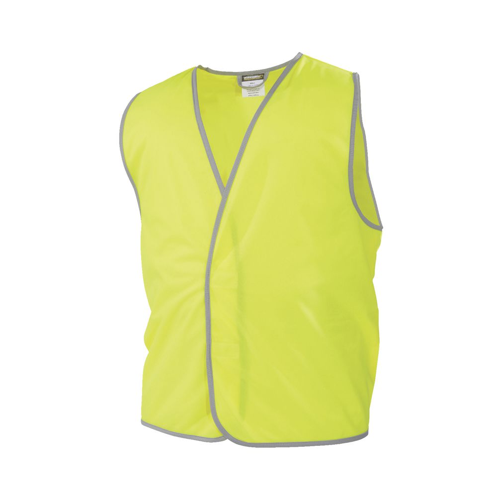 Workhorse Hi-Vis Safety Vest Day Yellow XXXXL