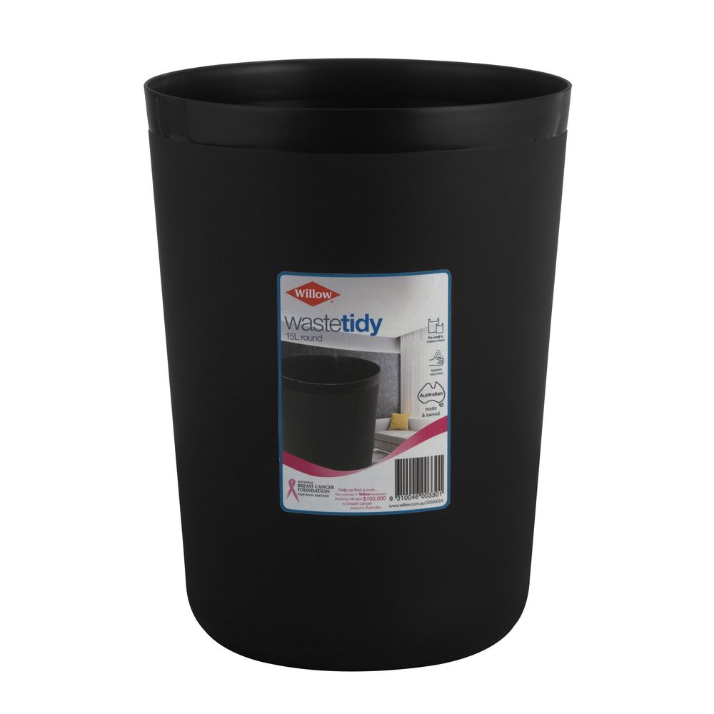 Willow 15 L Waste Tidy Bin Round