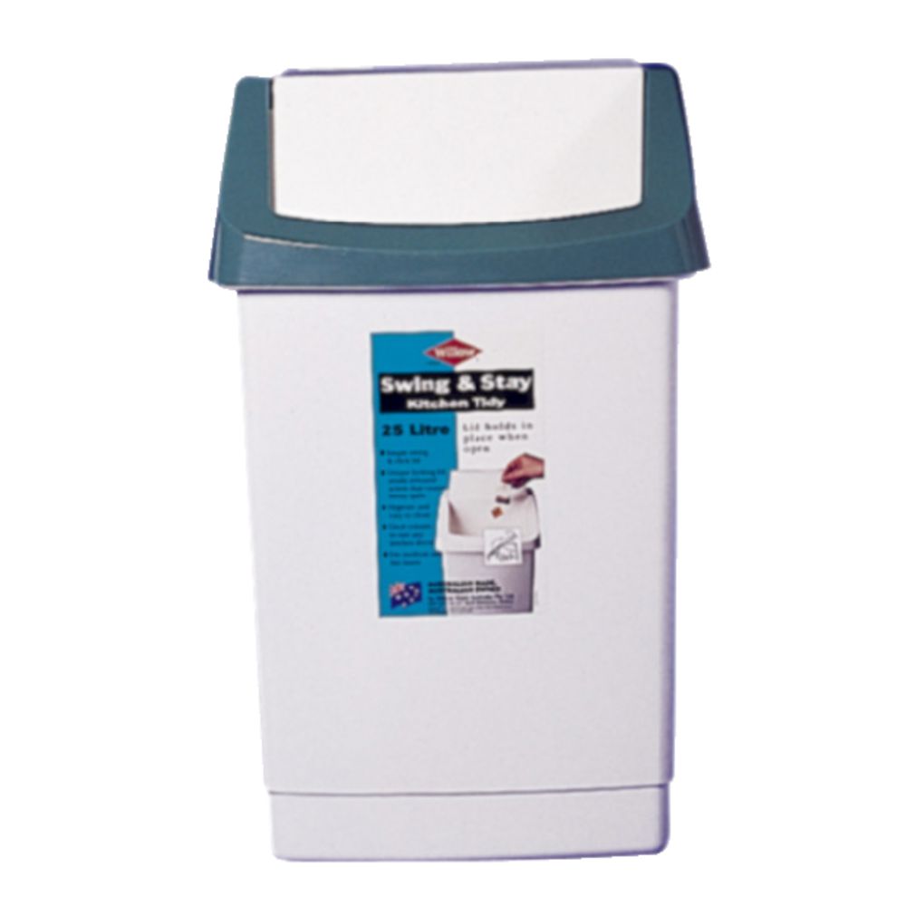 Willow Swing and Stay 25L Tidy Bin Officeworks