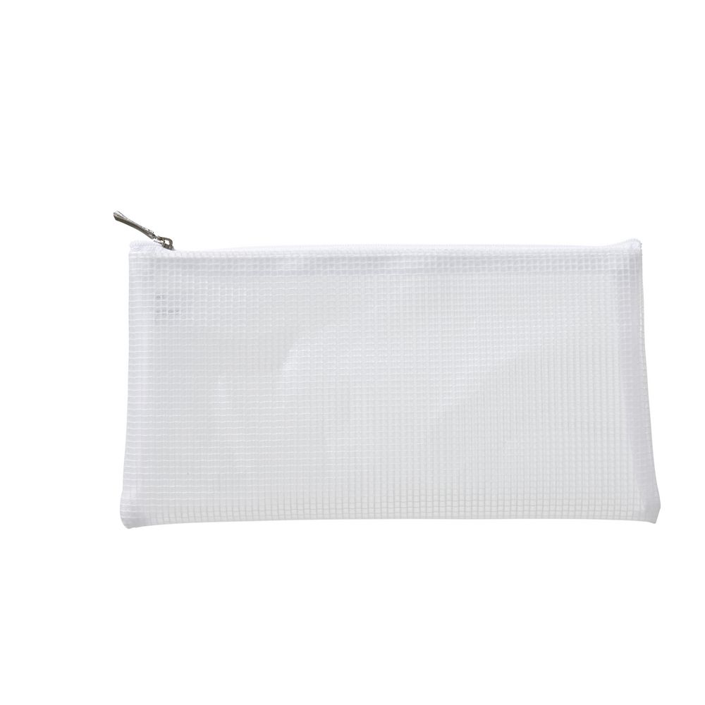 X EVA Tarpaulin Flat Pencil Case Large Black