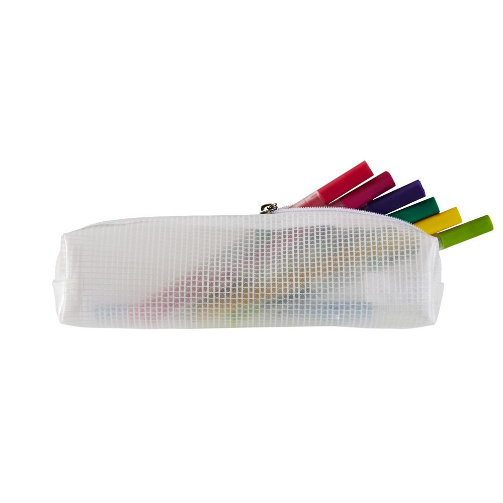 X EVA Tarpaulin Tube Pencil Case Clear