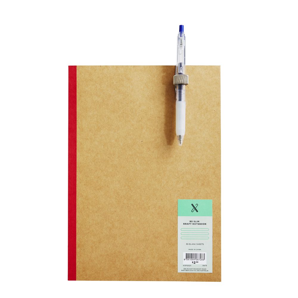 X Bookmark with Pen Holder Officeworks