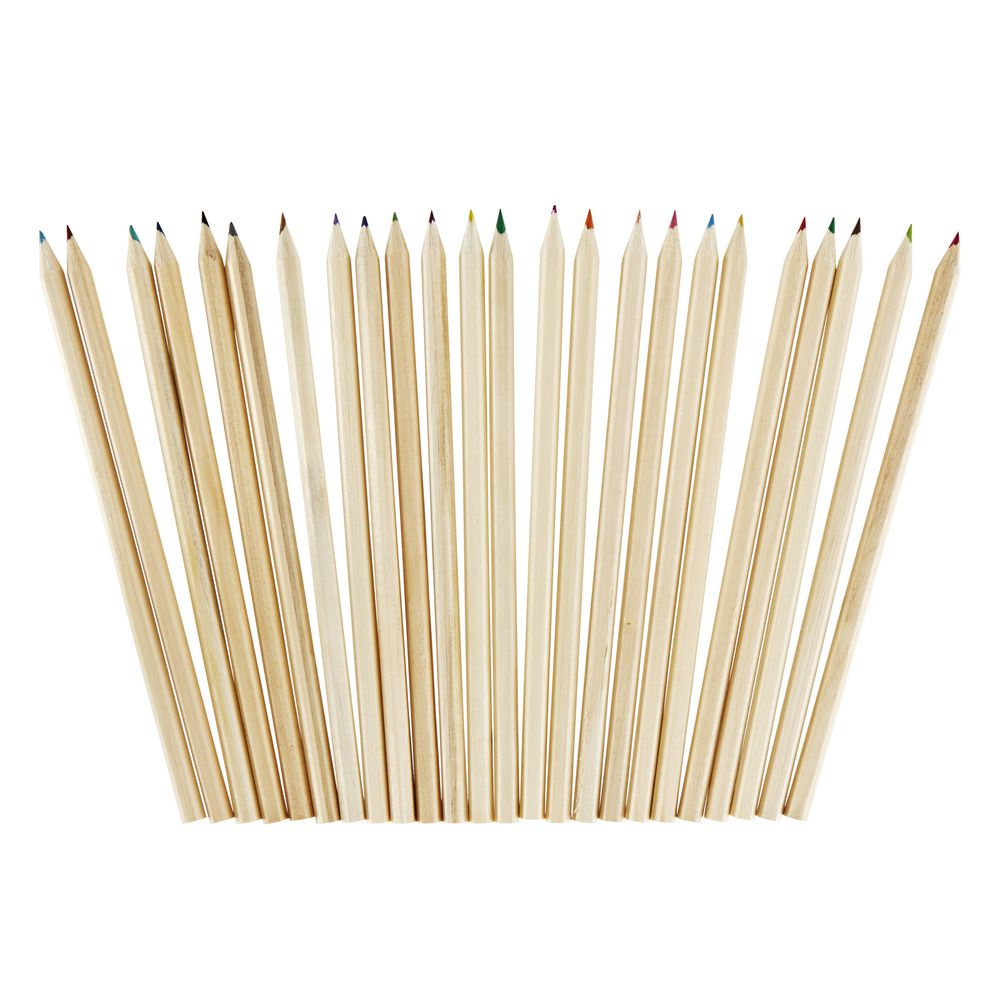 X Coloured Pencils 24 Pack