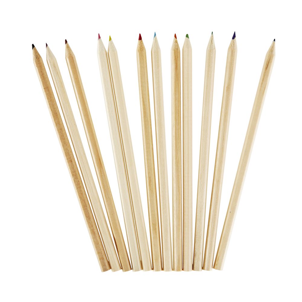 X Coloured Pencils 12 Pack Officeworks