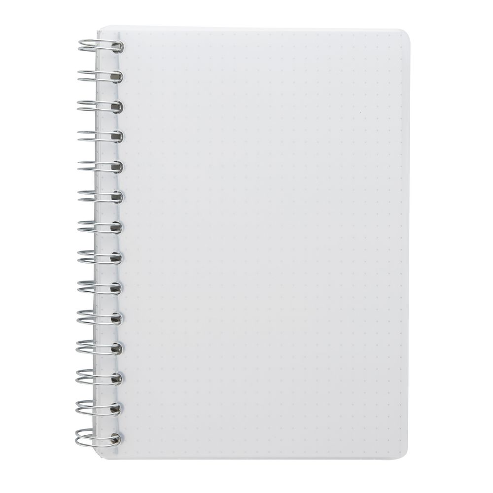 X B6 PP Spiral Notebook 180 Page White