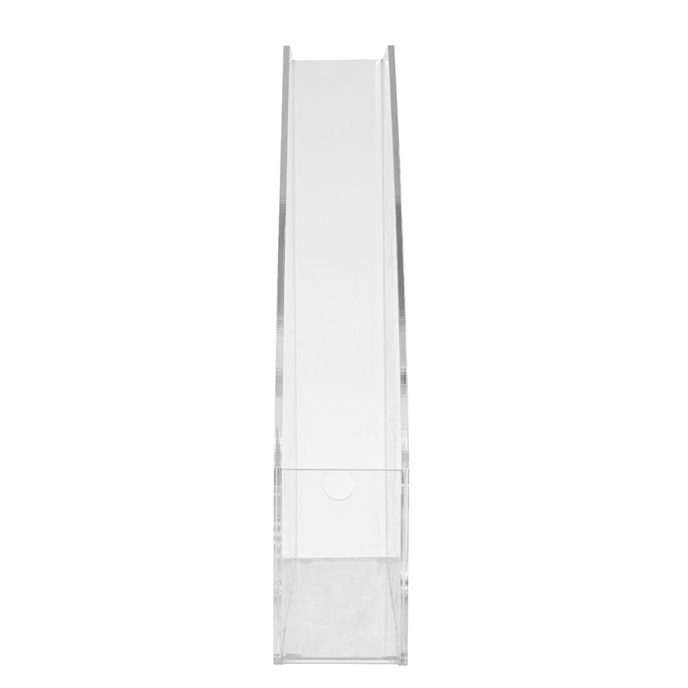 X Magazine File Acrylic Clear