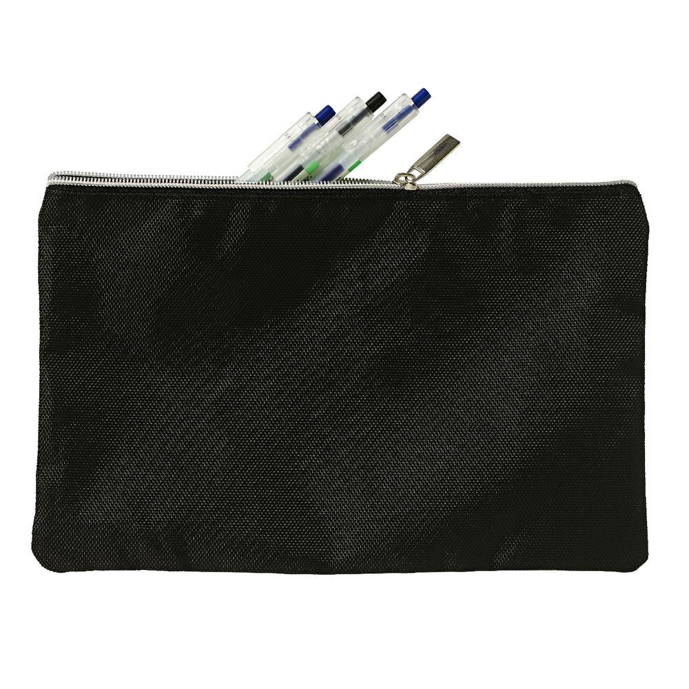 X PET Recycled Pencil Case Black