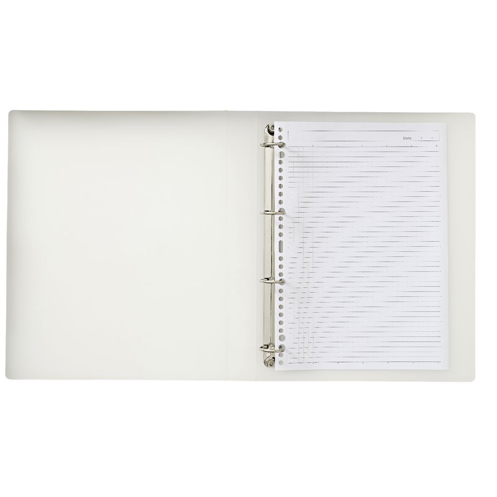 X Binder A4 4 D-Ring Frosted