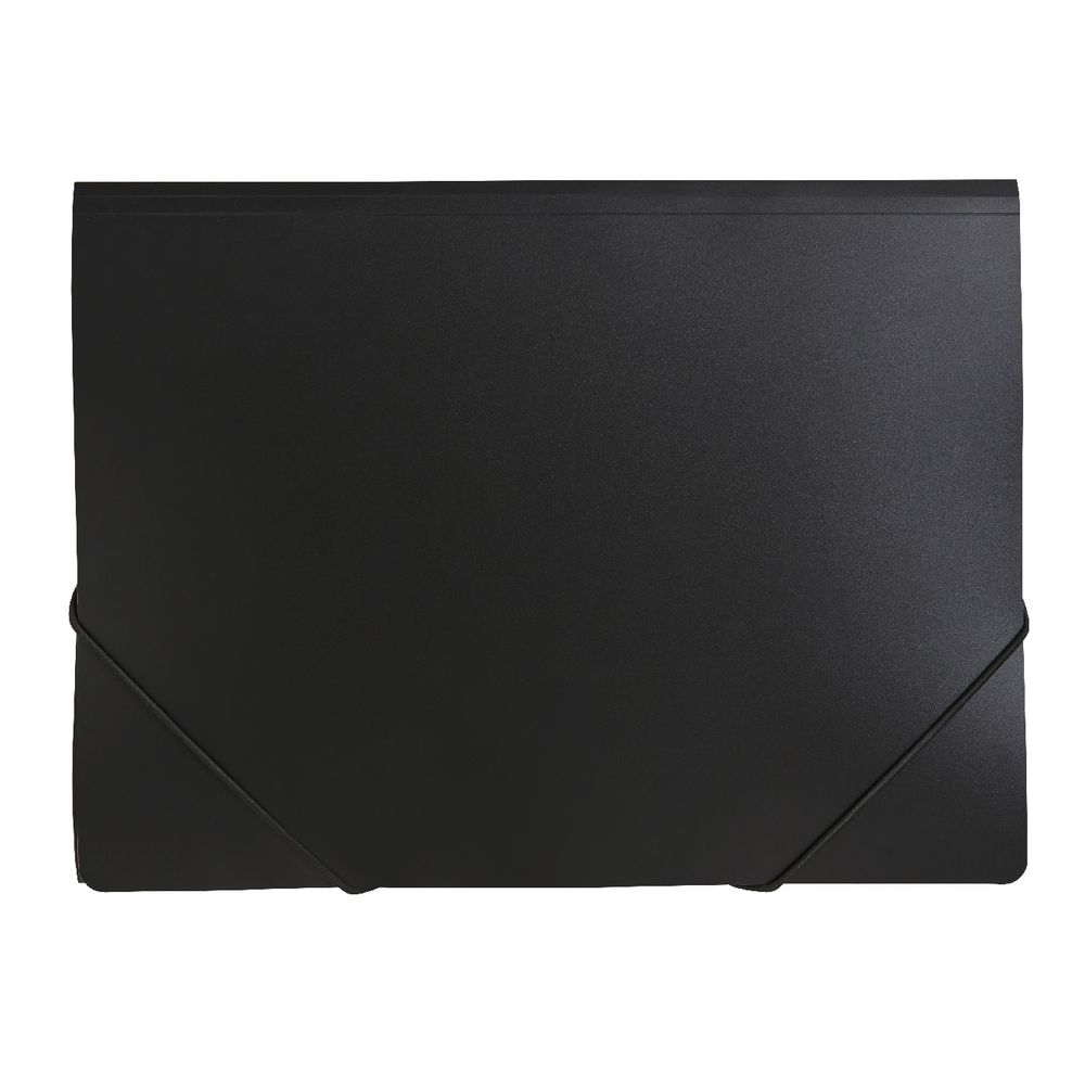 X A4 Document Wallet Black
