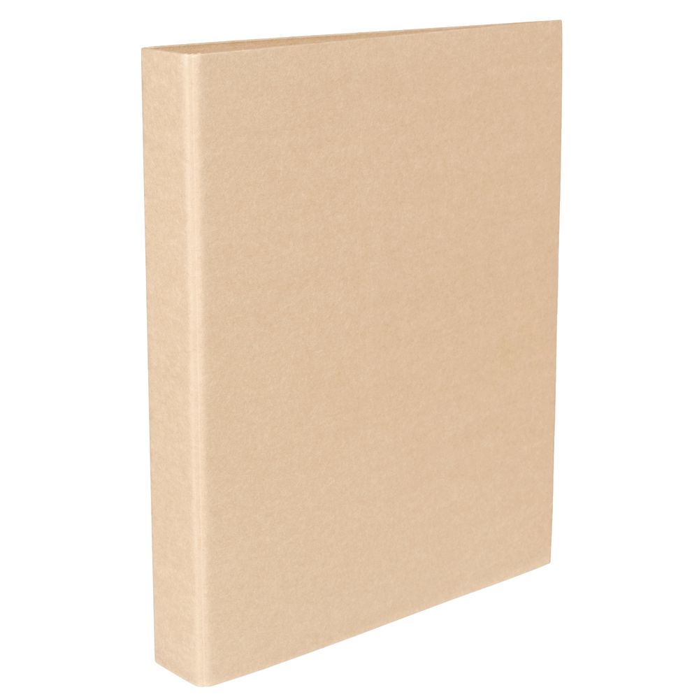 X Pressboard Binder A4 4 D-Ring Kraft