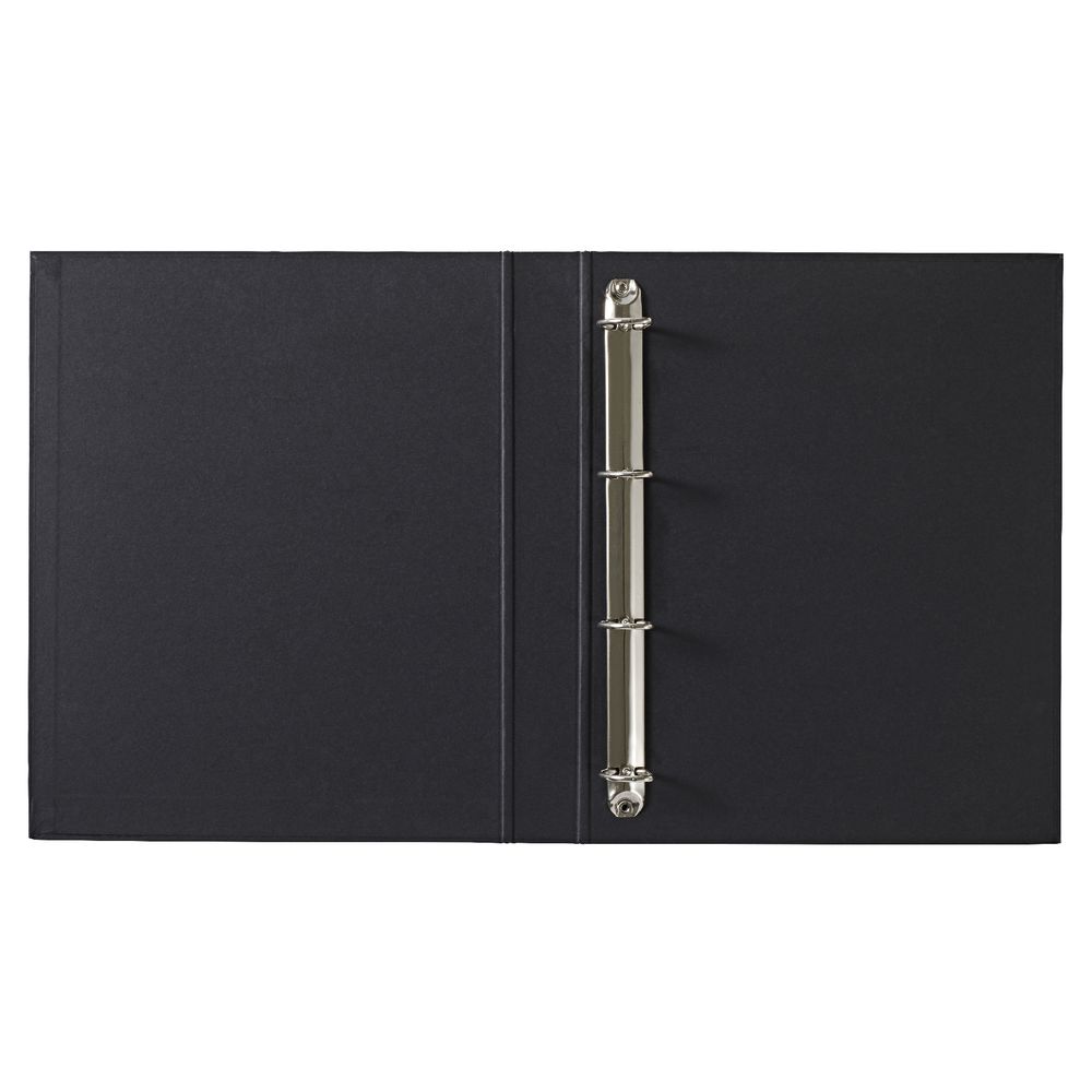 X Pressboard Binder A4 4 D-Ring Black