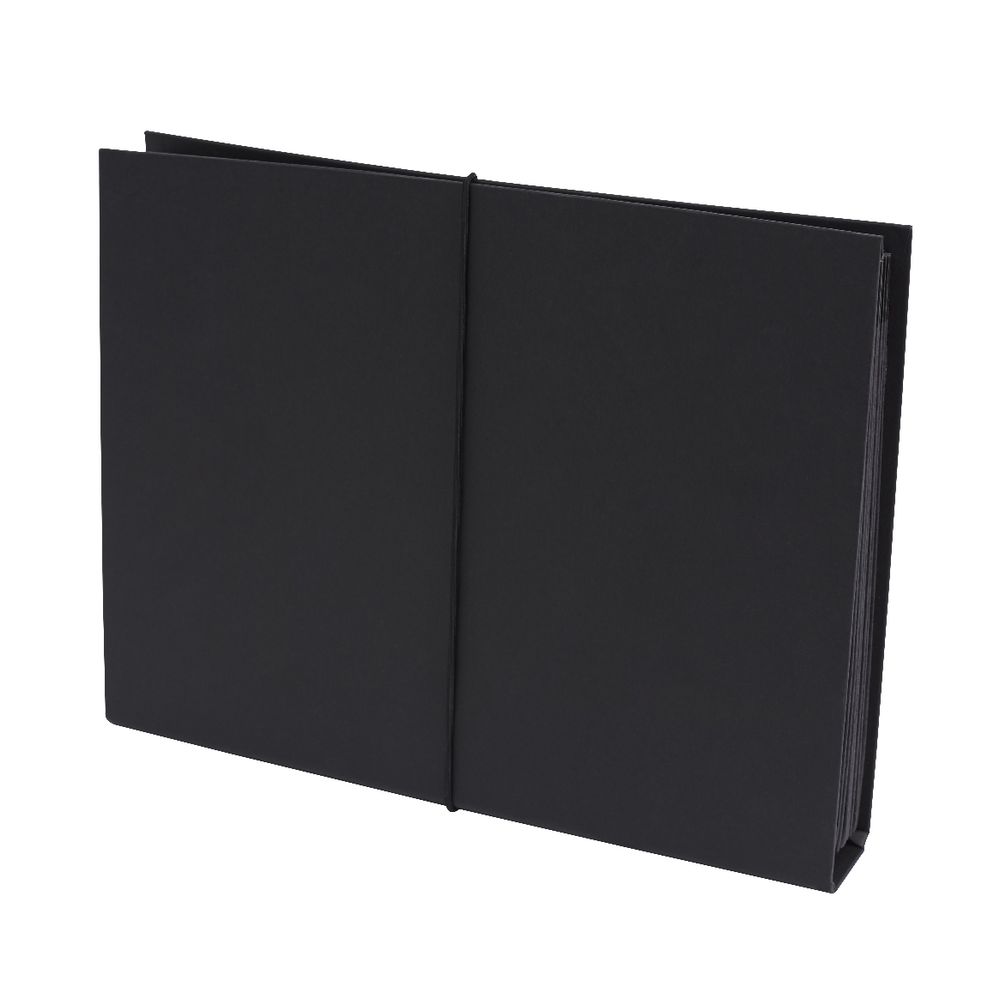 X Pressboard Expanding File A4 12 Pockets Black