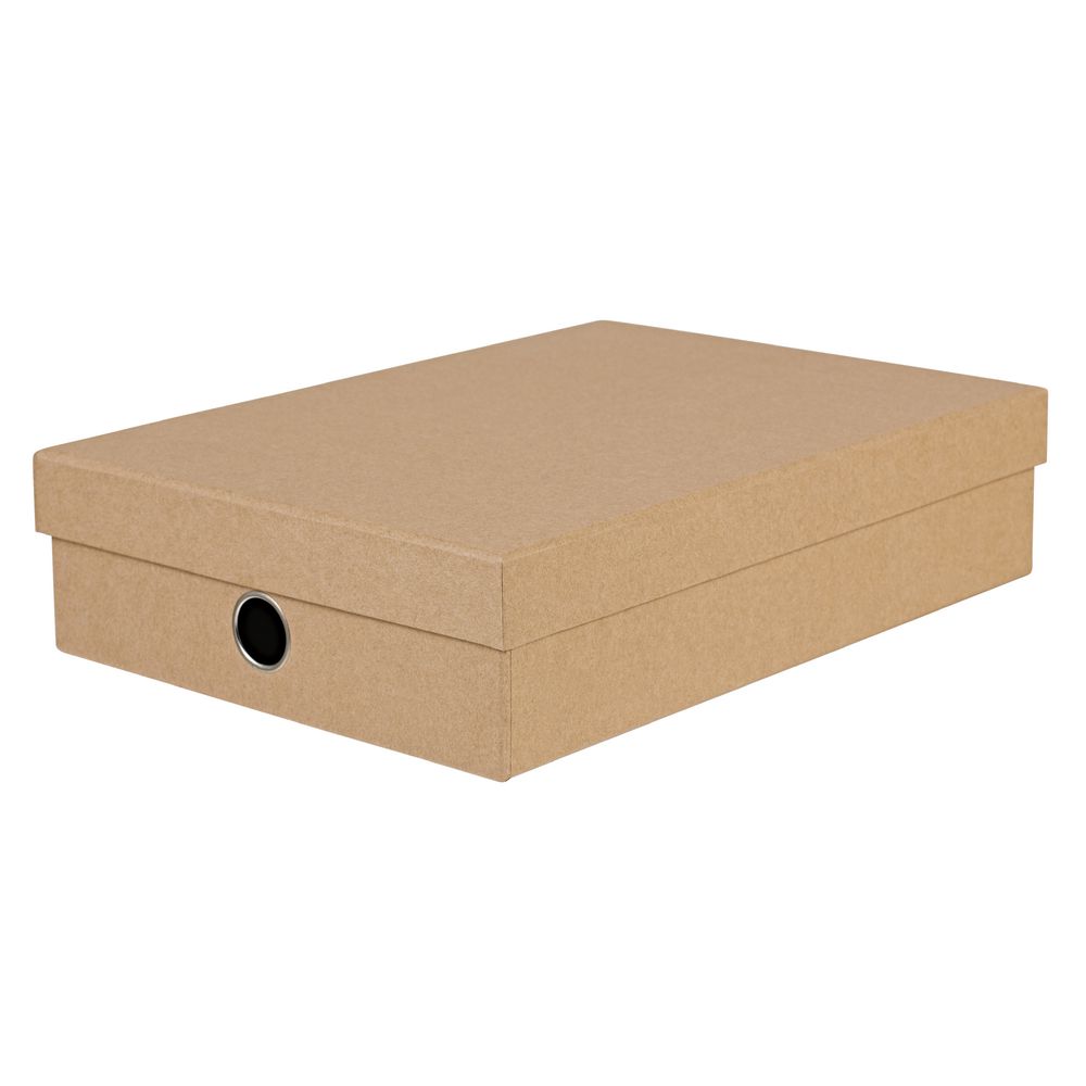 X A4 Document Box Kraft