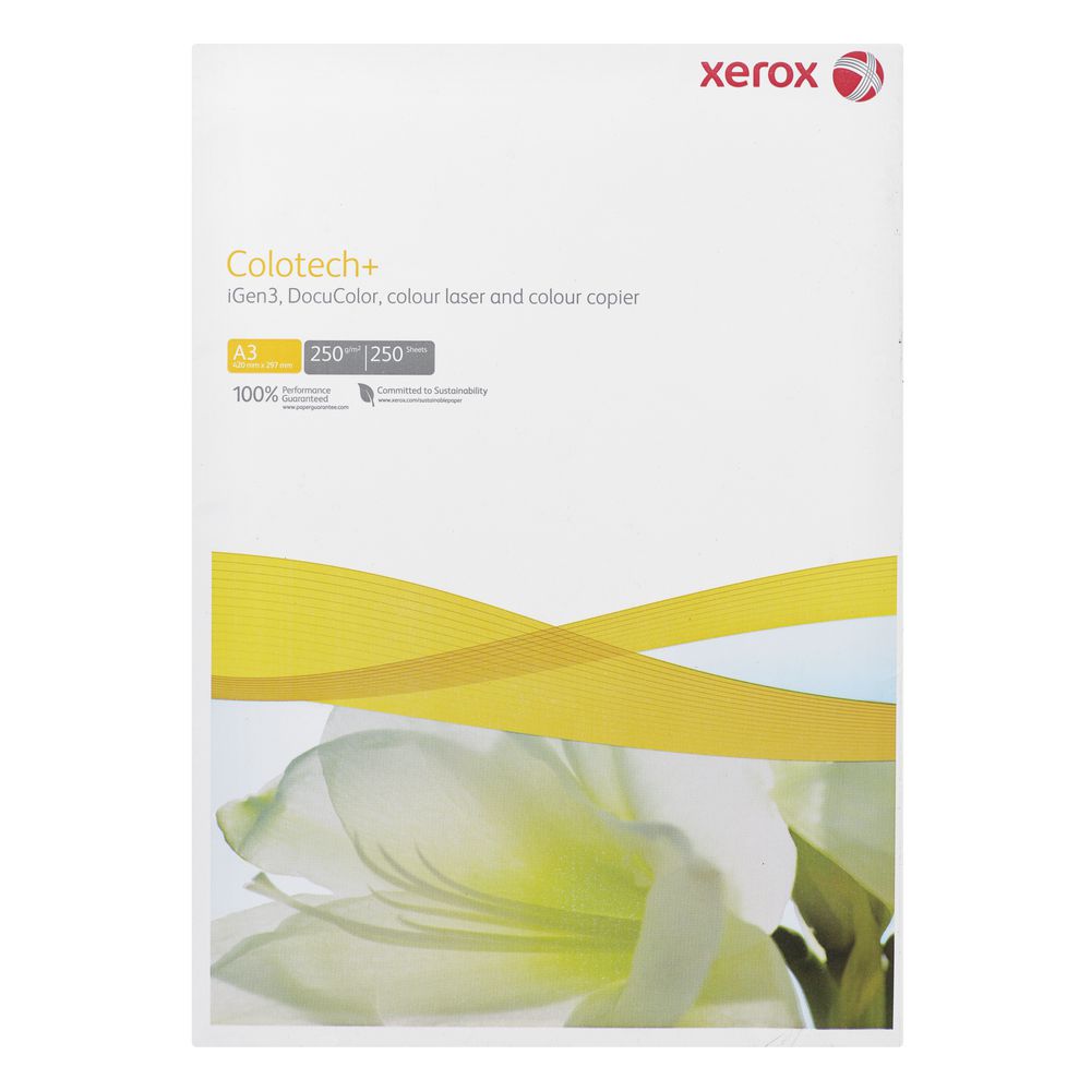 Fuji Xerox 250gsm A3 Colotech Copy Paper 250 Sheet Ream