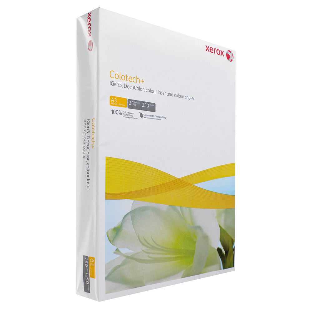 Fuji Xerox 250gsm A3 Colotech Copy Paper 250 Sheet Ream