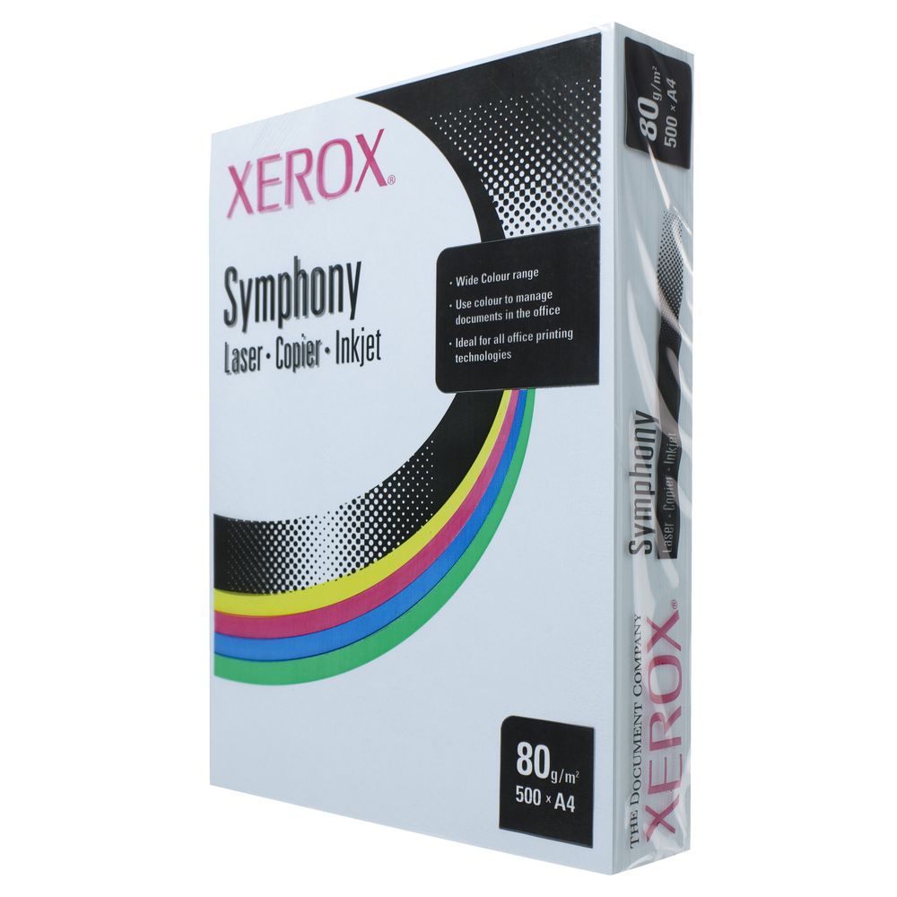 Fuji Xerox Symphony Pastel Tints Copy Paper 80gsm A4 Blue