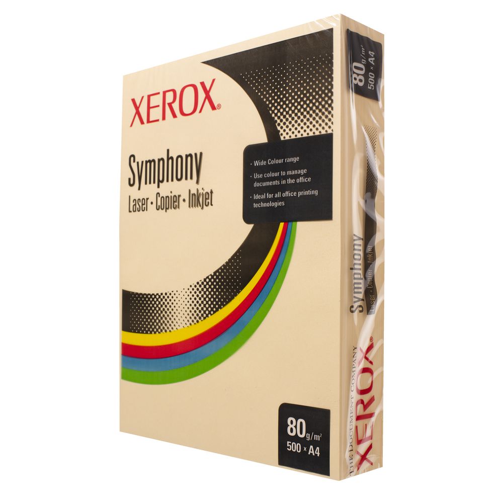 Fuji Xerox Symphony Mid Tints Copy Paper 80gsm A4 Gold