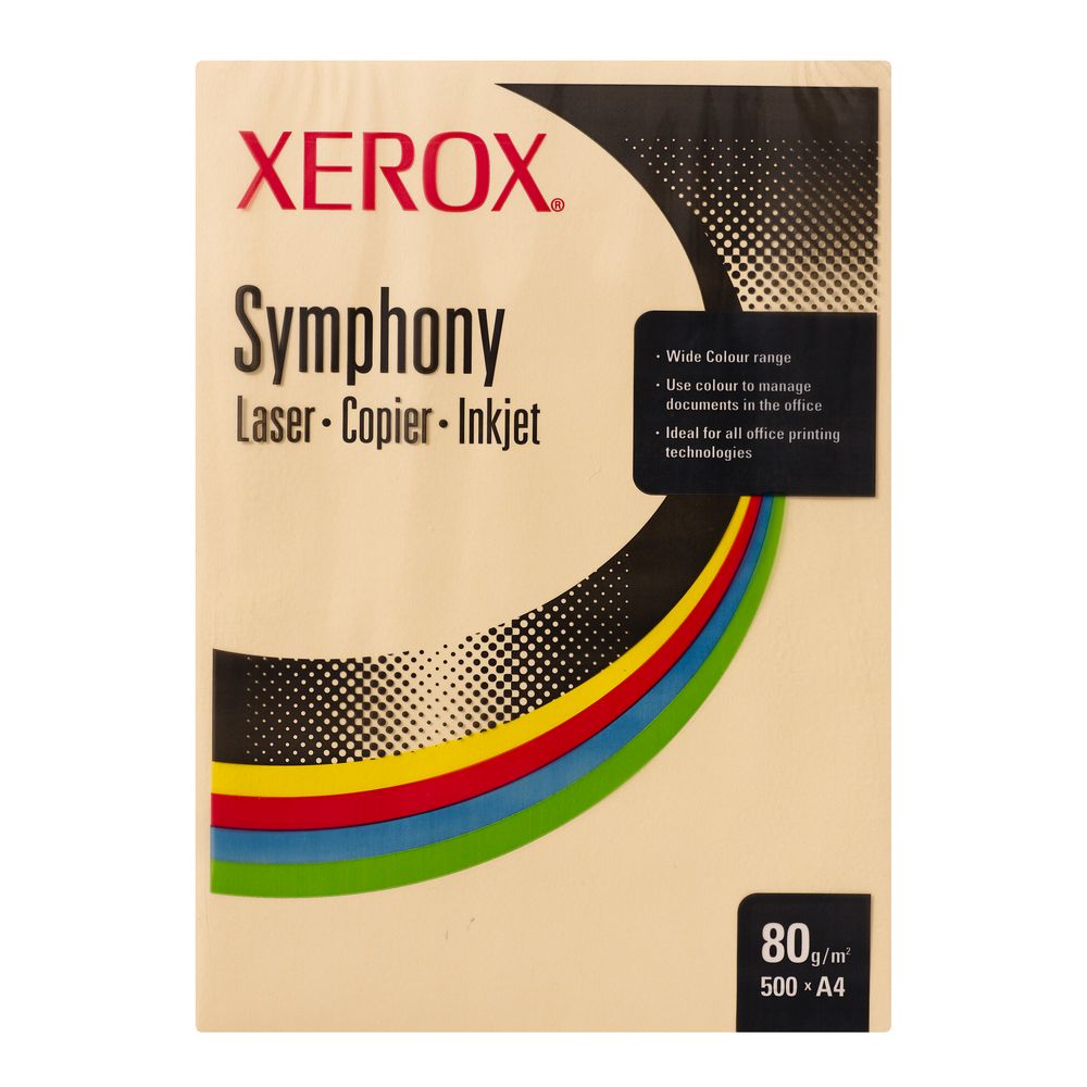 Fuji Xerox Symphony Mid Tints Copy Paper 80gsm A4 Gold