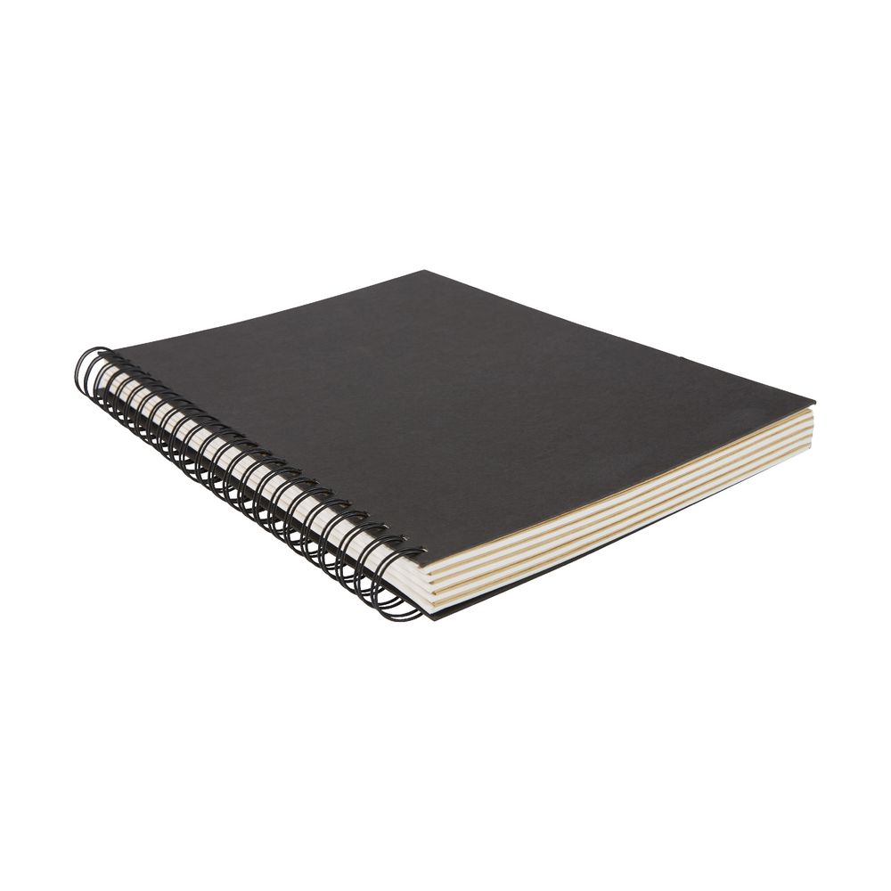 X A4 Double Spiral Notebook 5 Subject 250 Page Black 9341694328294 eBay