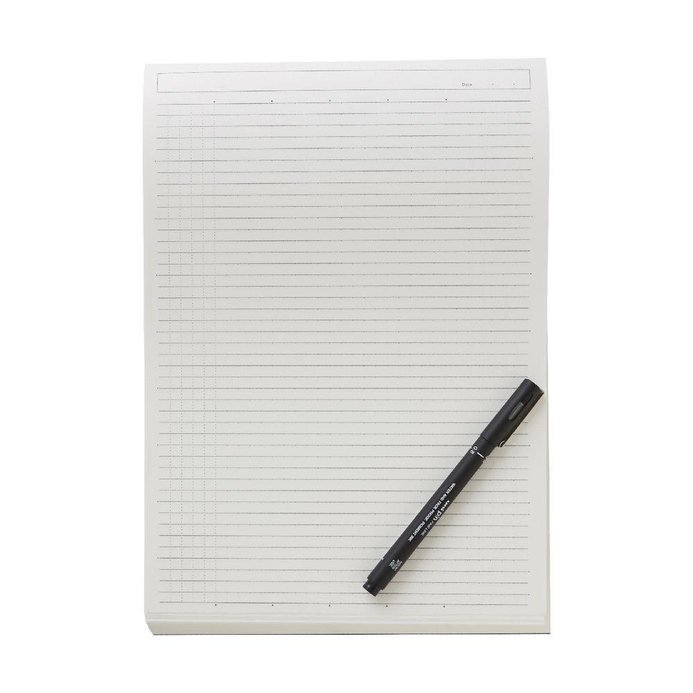 X A4 Pressboard Ruled Notepad 140 Page