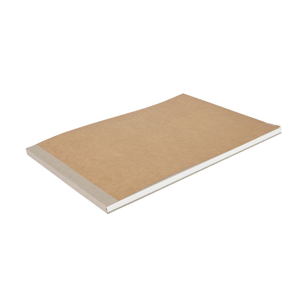 X A4 Ruled Notepad 140 Page Kraft