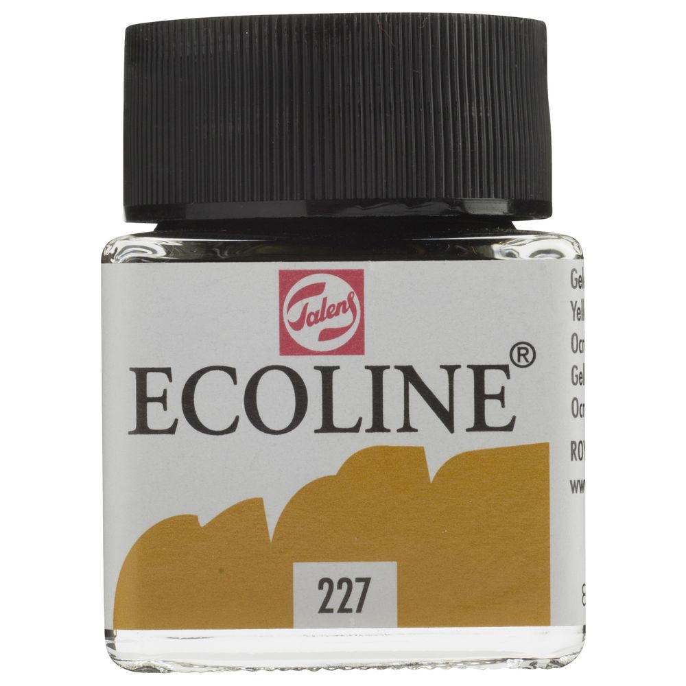 Ecoline Liquid Watercolour Paint 30mL Yellow Ochre