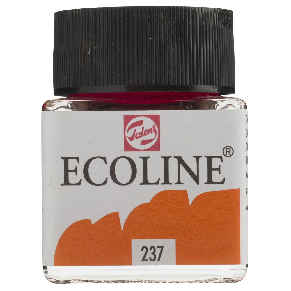 Ecoline Liquid Watercolour Paint 30mL Deep Orange