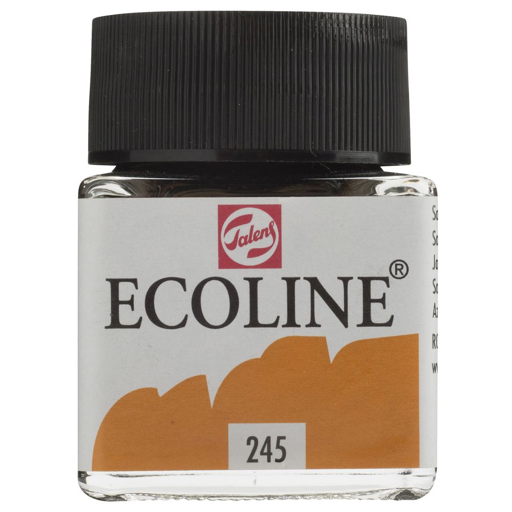 Ecoline Liquid Watercolour Paint 30mL Saffron Yellow
