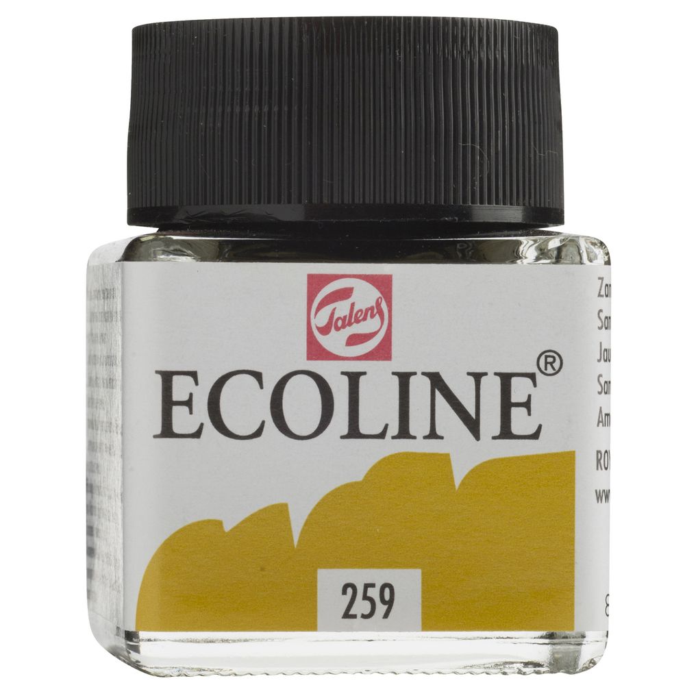 Ecoline Liquid Watercolour Paint 30mL Sand Yellow