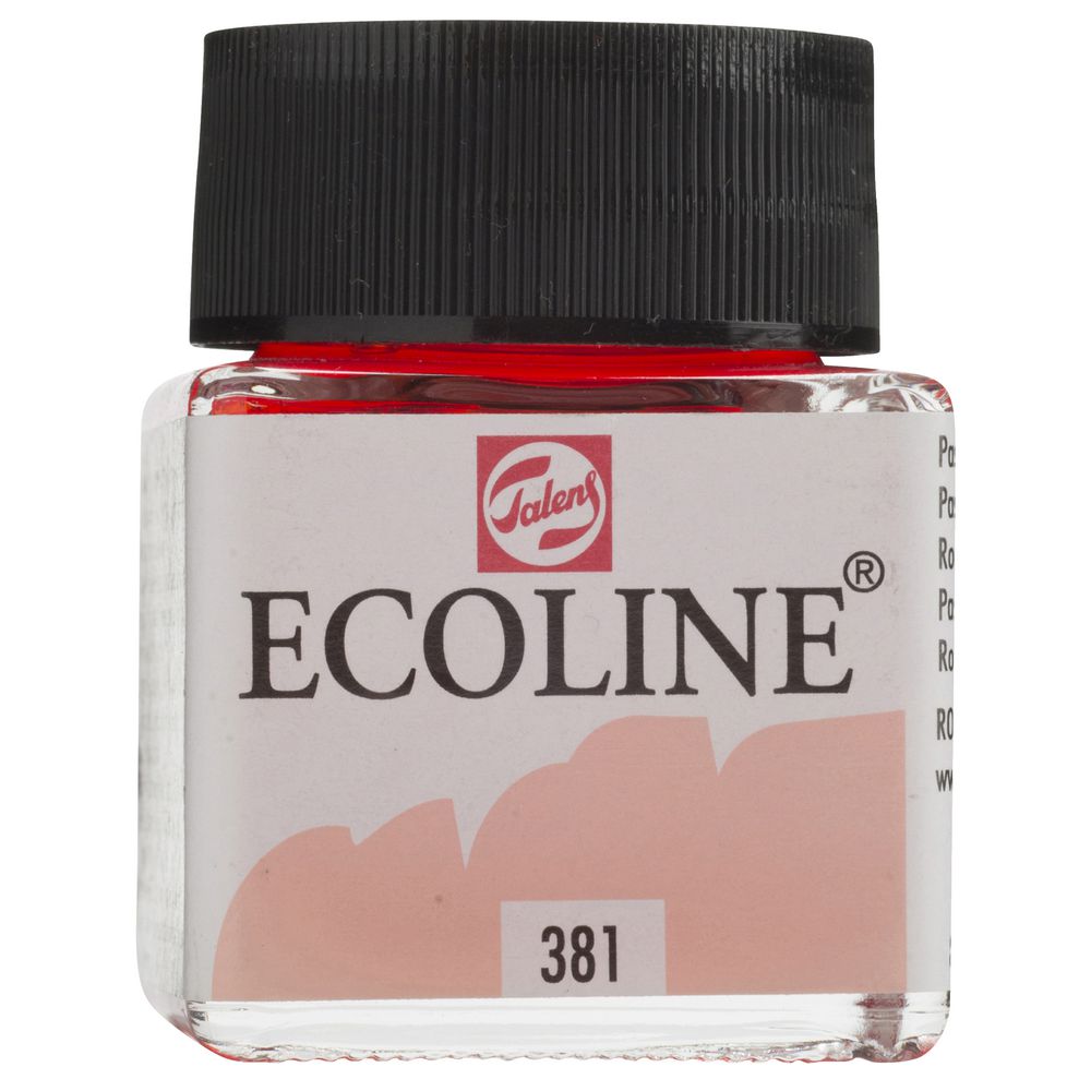 Ecoline Liquid Watercolour Paint 30mL Pastel Red
