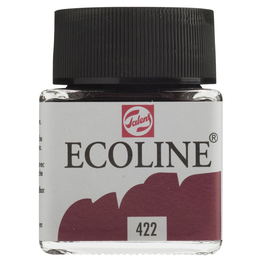 Ecoline Liquid Watercolour Paint 30mL Red Brown