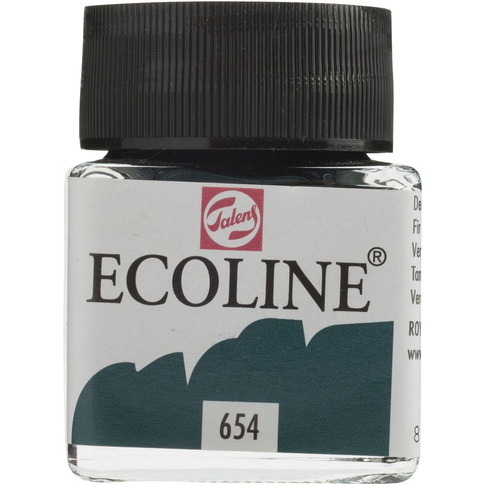Ecoline Liquid Watercolour Paint 30mL Fir Green