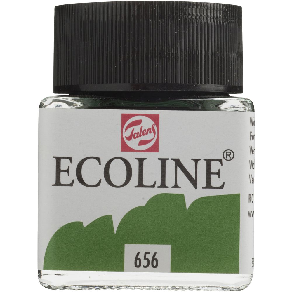 Ecoline Liquid Watercolour Paint 30mL Forest Green